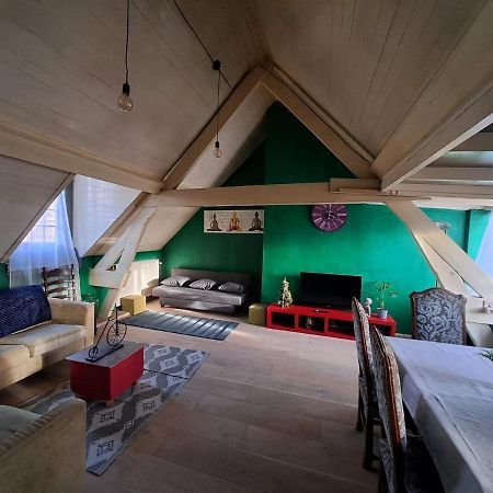 The Green Retromodern Duplex Apartment Antwerpen Bagian luar foto